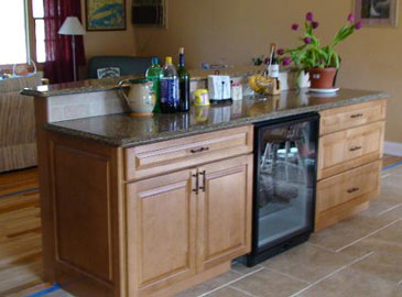 Kitchen with a Modern Granite